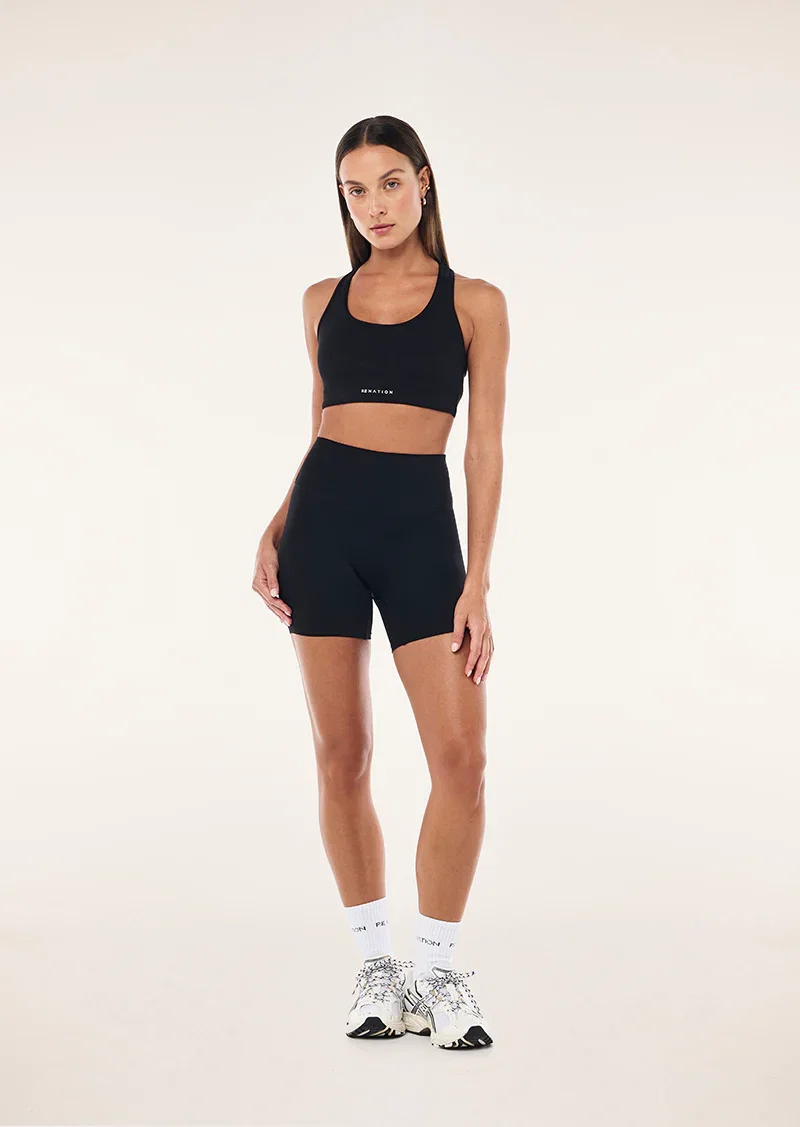 Image of SIGNATURE 5" BIKE SHORT IN BLACK
