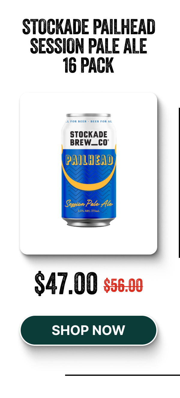 Stockade Pailhead Session Pale Ale -16 Pack