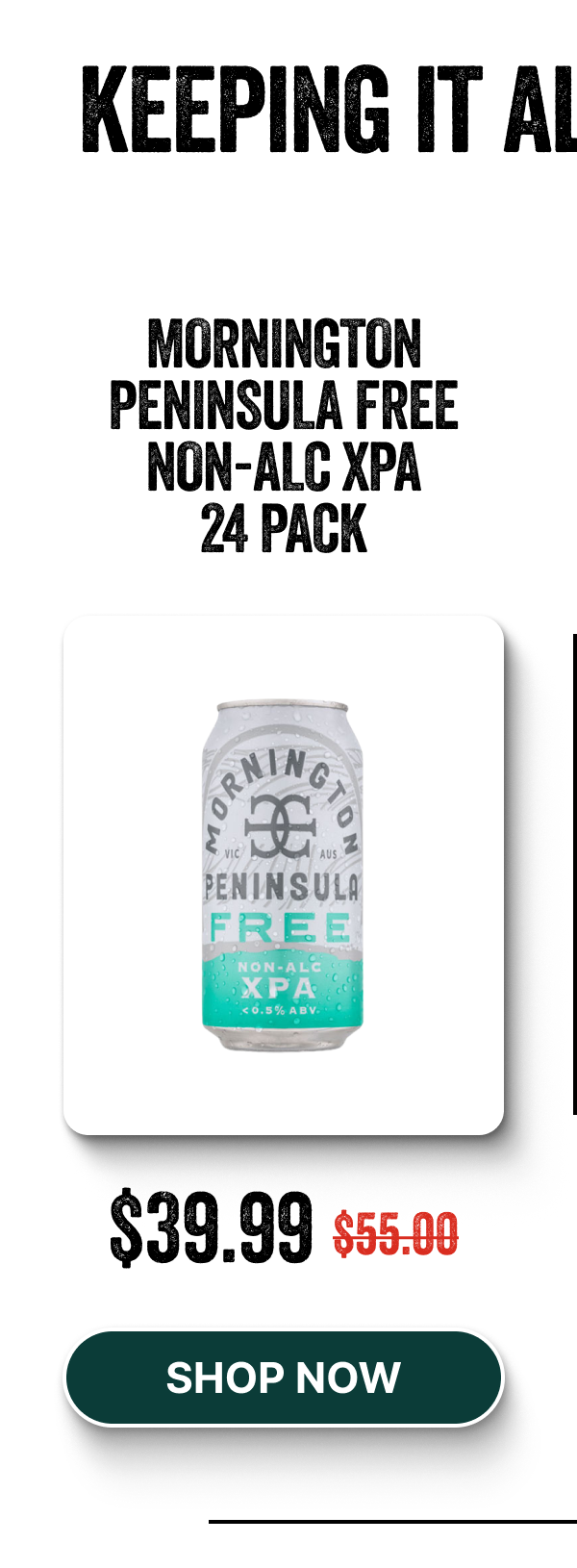 Mornington Peninsula Free Non-Alc XPA – 24 Pack