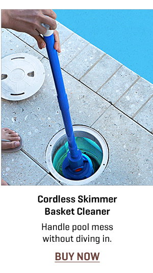Cordless Skimmer Basket Cleaner
