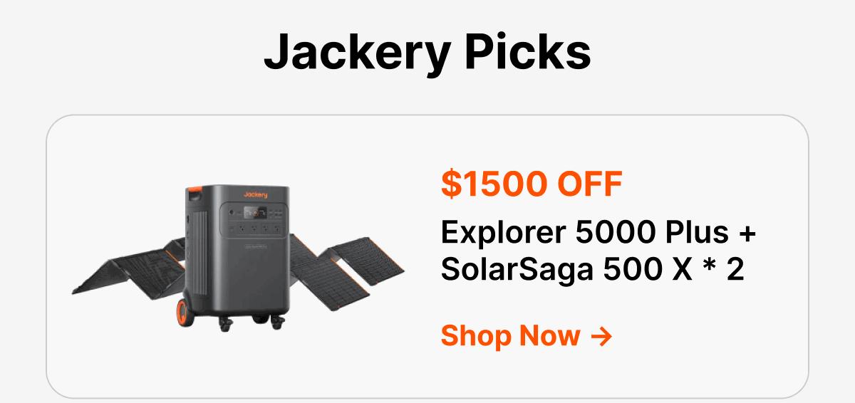 Explorer 5000 Plus +SolarSaga 500 X * 2