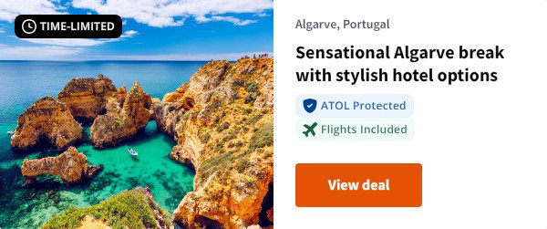 Sensational Algarve break with stylish hotel options