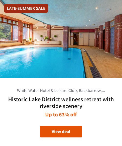 Historic Lake District wellness retreat with riverside scenery