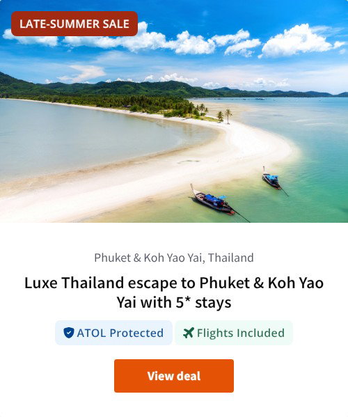Luxe Thailand escape to Phuket &amp; Koh Yao Yai with 5* stays