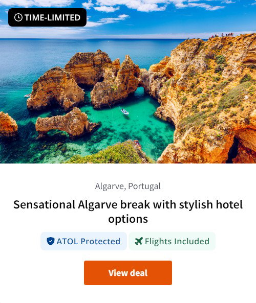 Sensational Algarve break with stylish hotel options