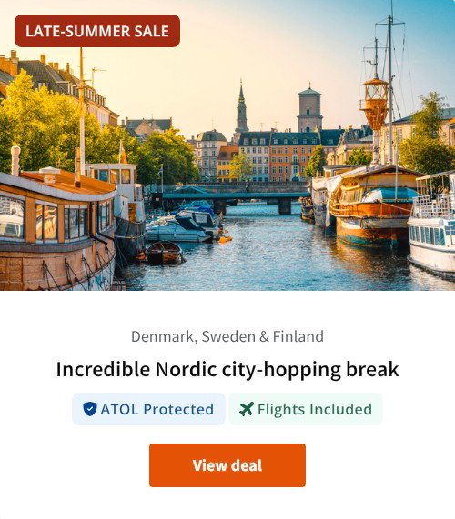 Incredible Nordic city-hopping break