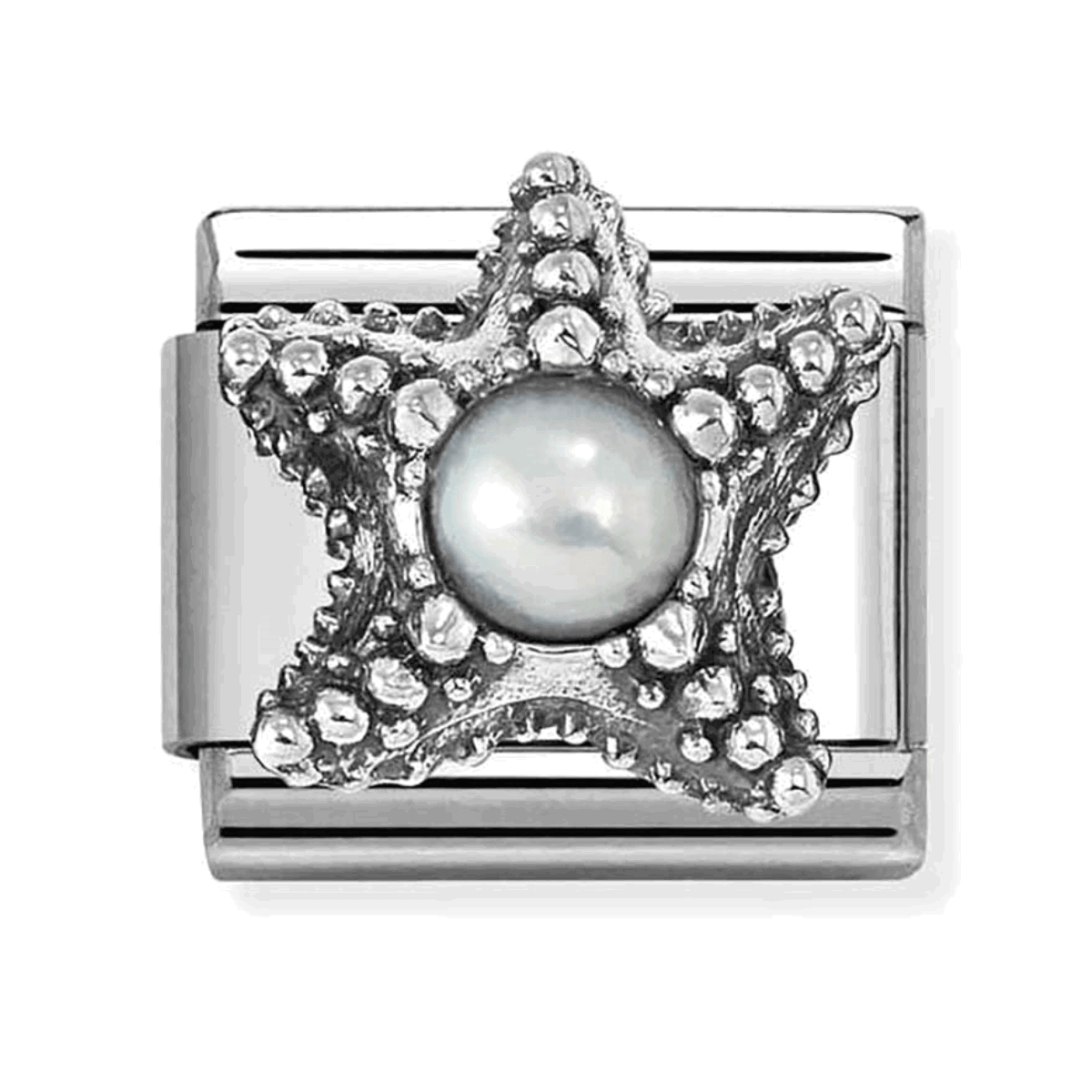 Nomination White Pearl Starfish Charm