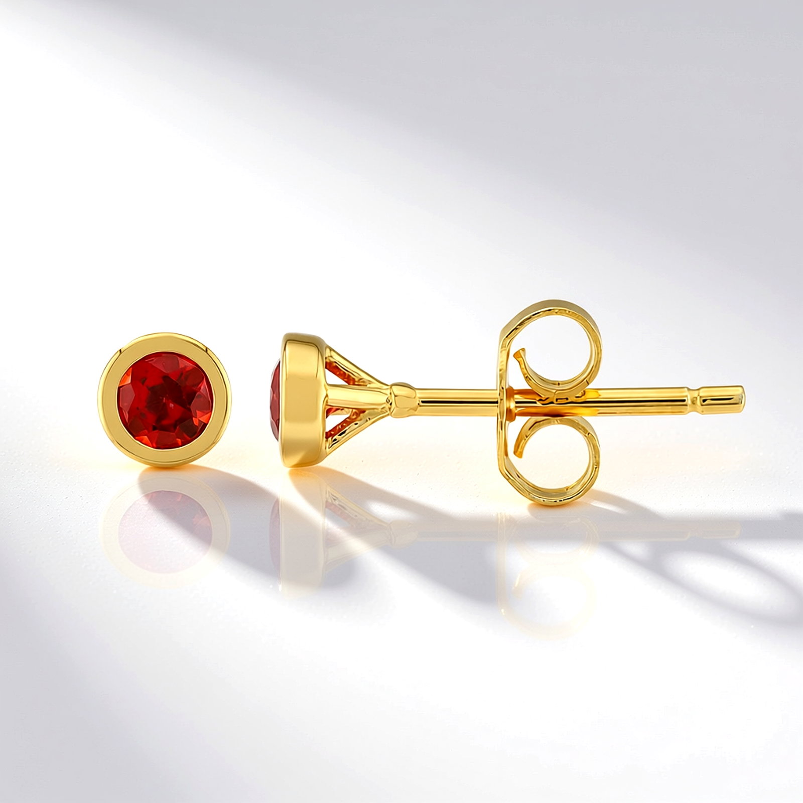 Zilveren Ring met Roségouden Plating en Witte Cambodjaanse Zirkonen – 0,16 ct Geometrisch