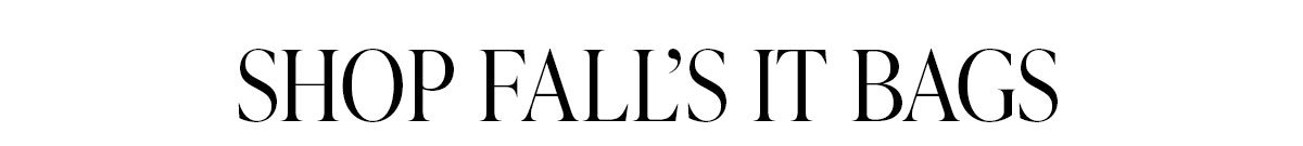 SHOP FALL'S IT BAGS