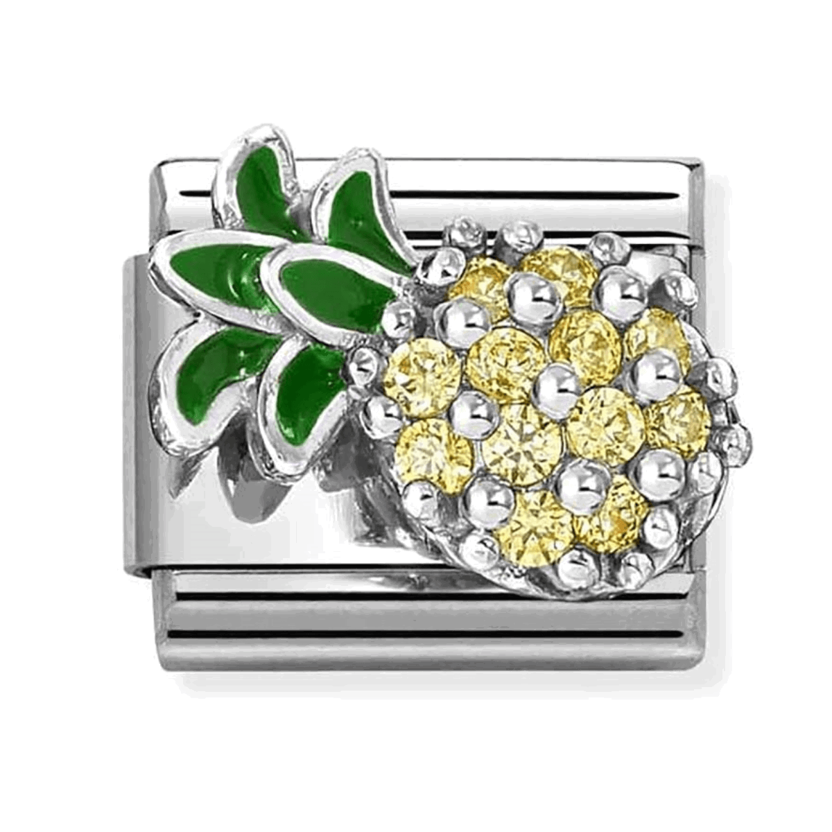 Nomination Yellow Pineapple Charm