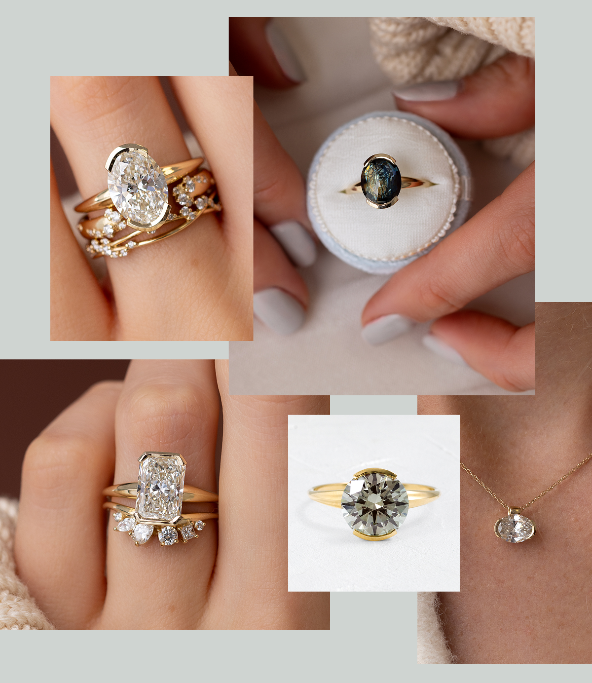 Overview of some of the new Meridian pieces in today's drop, shown in a collage