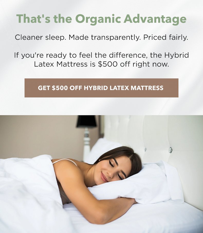GET 500 OFF HYBRID LATEX MATTRESS