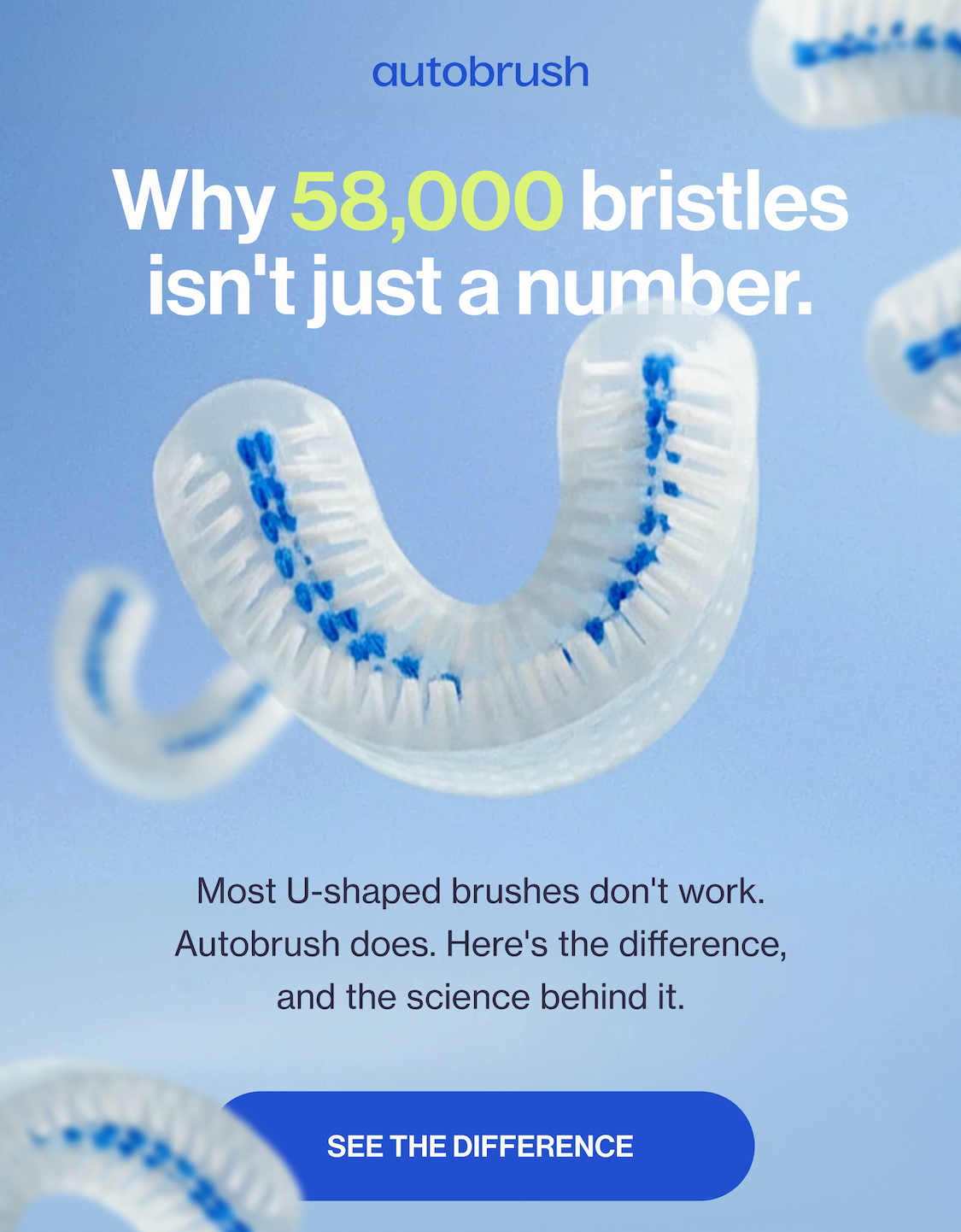 an image of a toothbrush with blue and white teethpaste