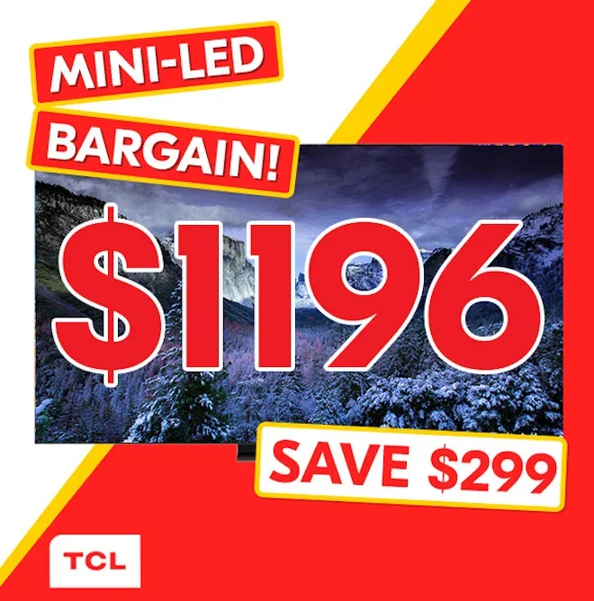 TCL 55" 4K SQD Mini-LED UHD Google TV