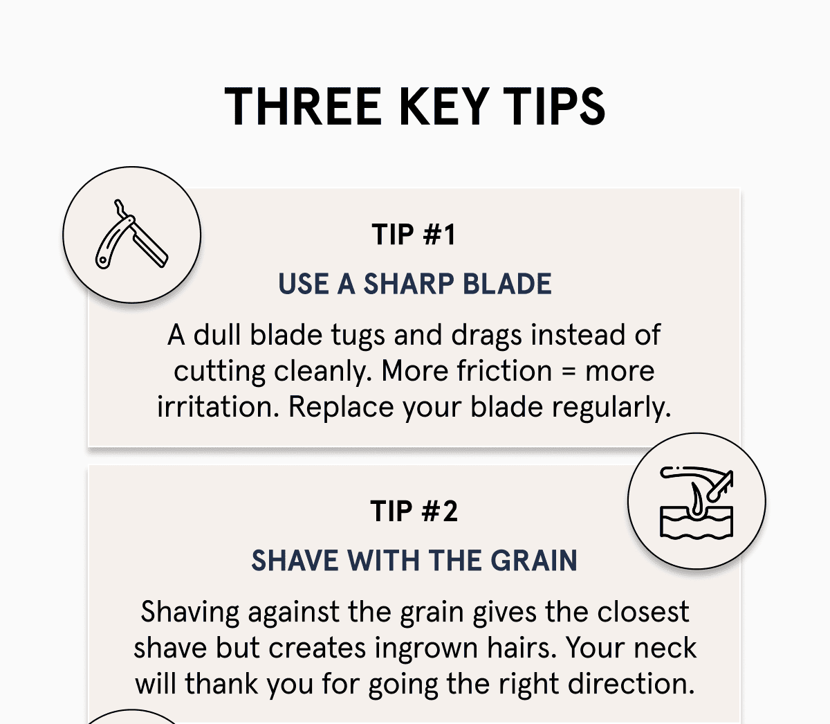 Three Key Tips