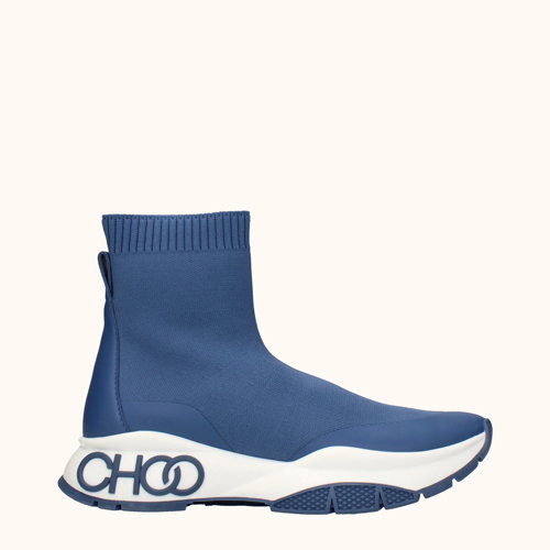 Jimmy Choo Ankle Boots Men Fabric Blue/Denim