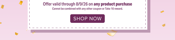 TAKE $7.50 OFF YOUR FIRST PURCHASE