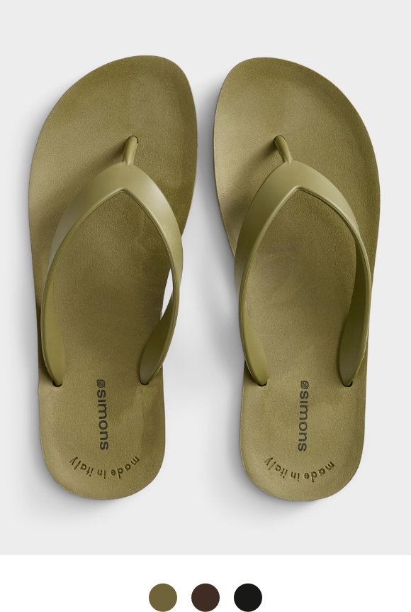 Men's is green, Simons exclusive, at $29.00.