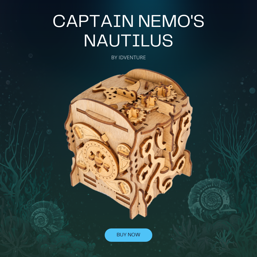 ClueBox: Captain Nemo's Nautilus - Escape Room in a box