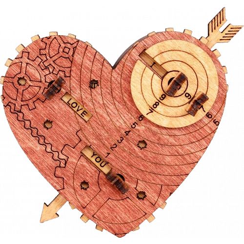 Image of Tin Woodman's Heart - Puzzle Treasure Box