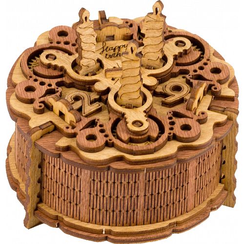 Image of Birthday Cake - Gift Puzzle Box