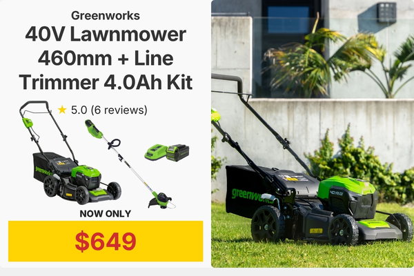 Mower Trimmer Combo
