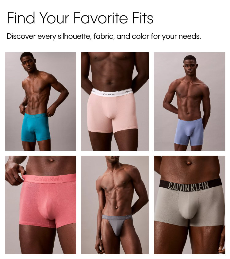 Find Your Favorite Fits | Discover every silouette, fabric, and color for your needs.