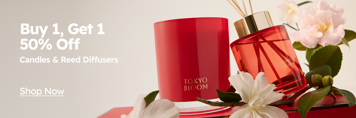 Buy 1, Get 1 50% Off Candles & Reed Diffusers | Shop Now