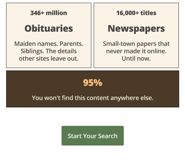 Start Your Search