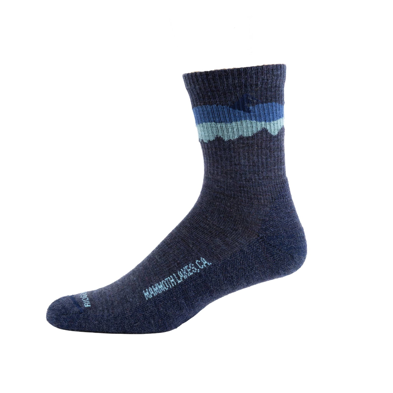 Image of Minaret Lightweight Merino Wool Hiking Crew Socks