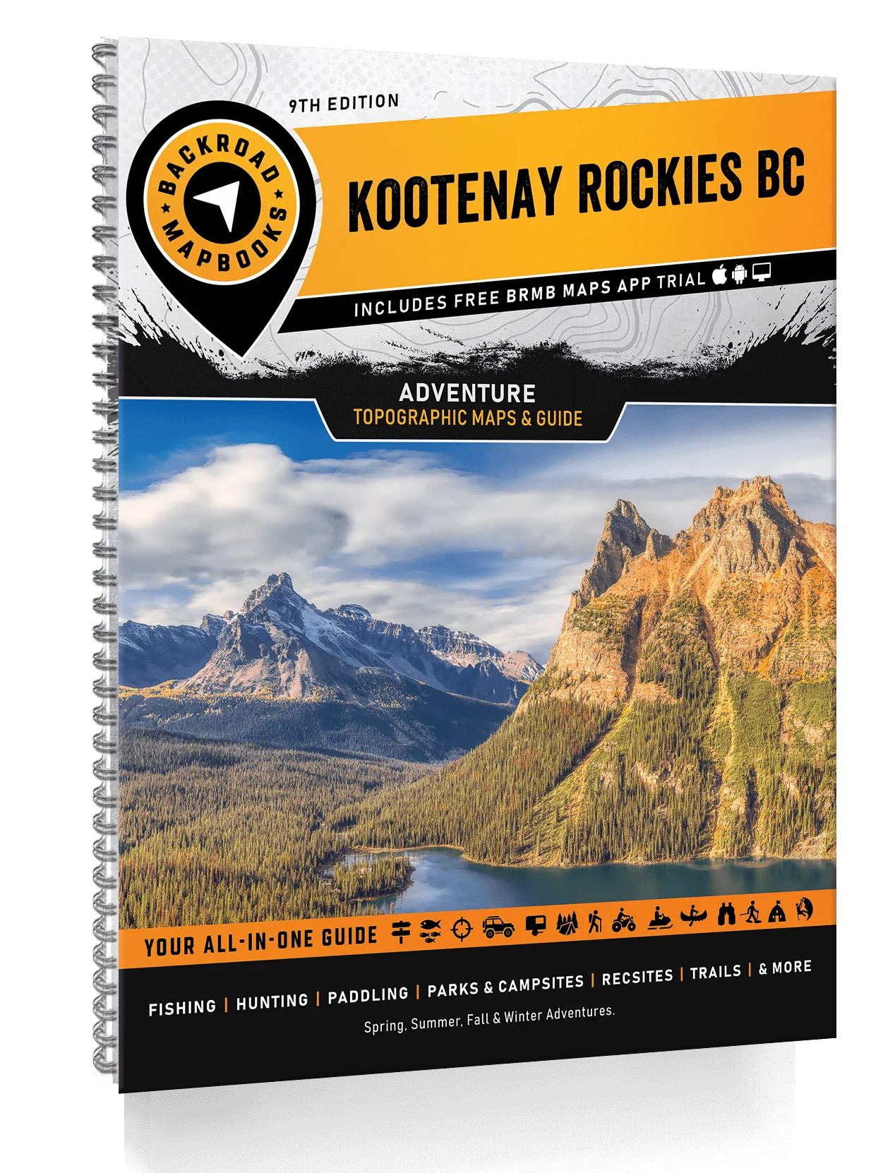 Kootenay Rockies BC Backroad Mapbook image