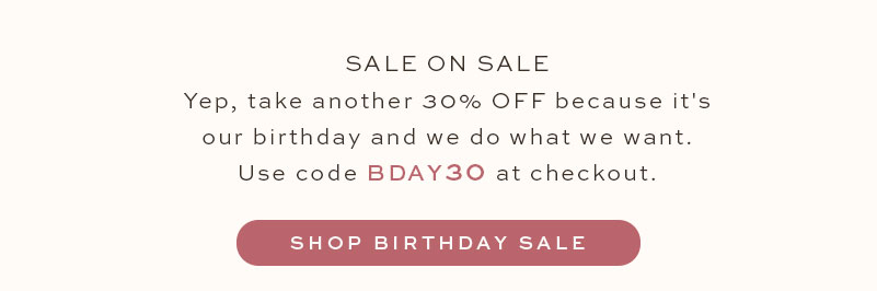 Get an extra 30% OFF markdowns