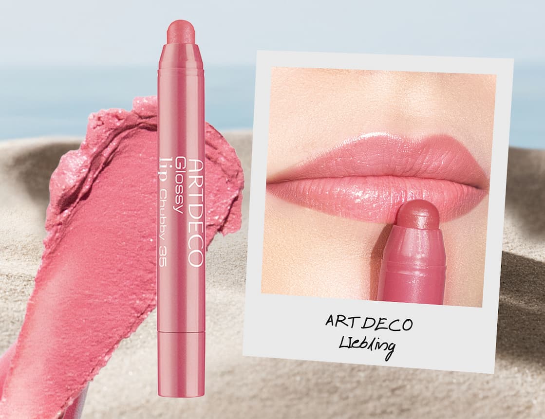 Im Travel Set enthalten: der Glossy Lip Chubby N°35 summer flirt