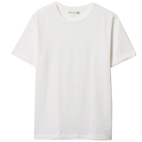Merz b Schwanen 215 Loopwheeled T-Shirt - White 'The Bear'