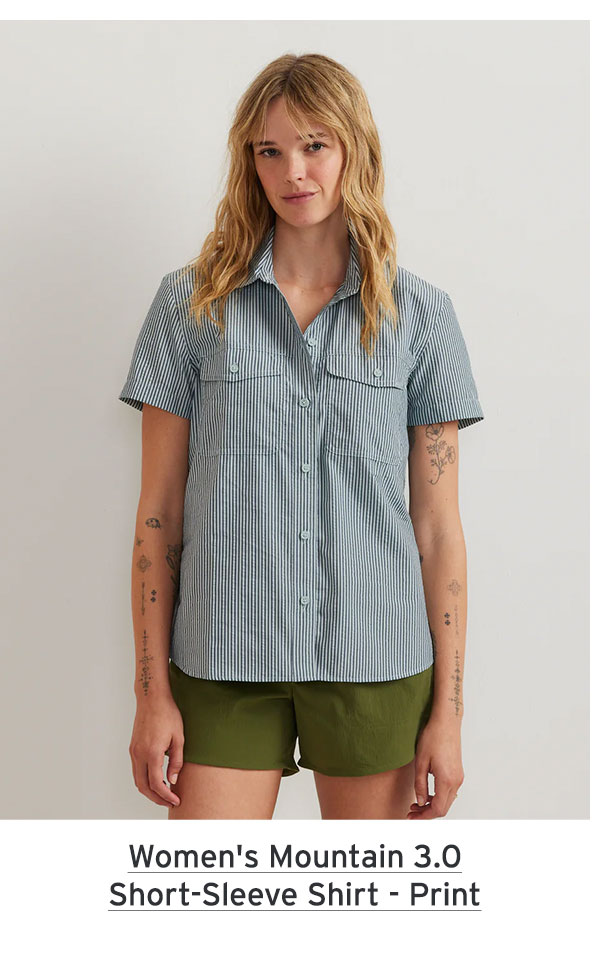 Women's Mountain 3.0 Short-Sleeve Shirt - Print