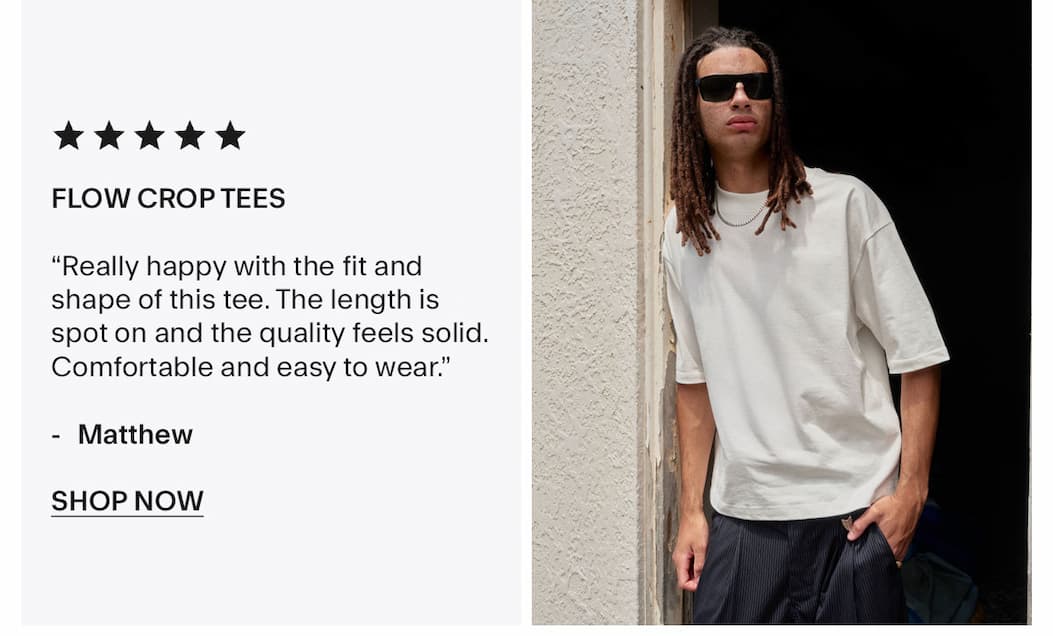 Flow Crop Tees