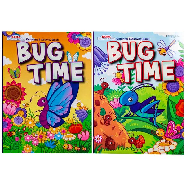 Bug Time Coloring & Activity Books - Assorted