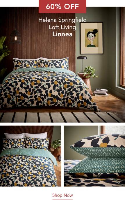 60% Off Helena Springfield Loft Living Linnea Bedding in Multi