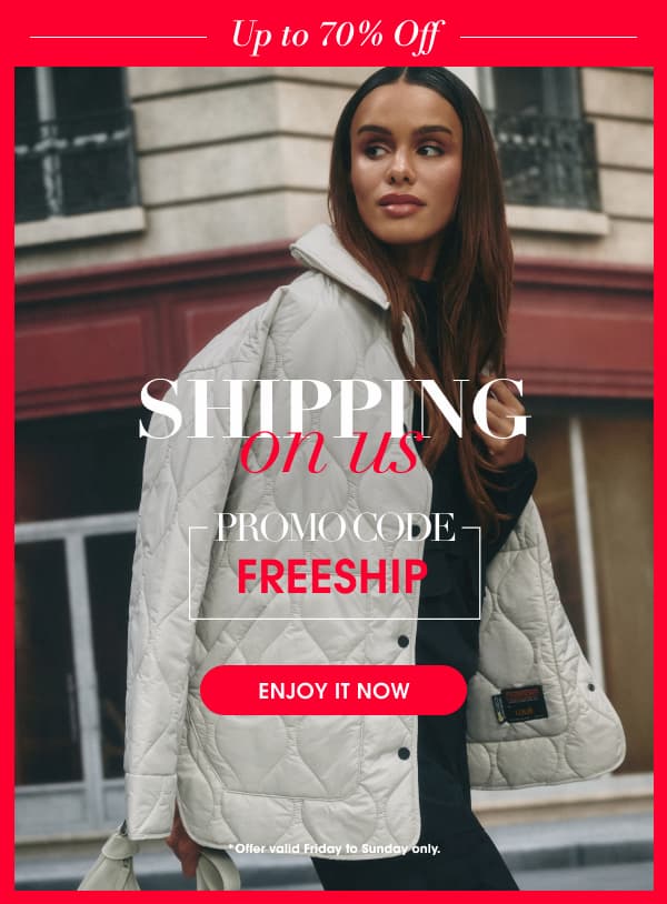 Free Shipping this weekend