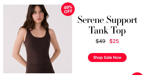 Serene Support Tank Top