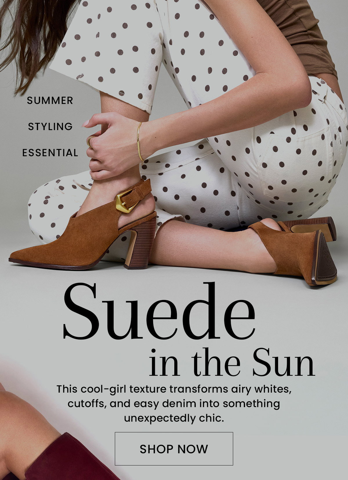 Suede in the Sun [Shop Now]