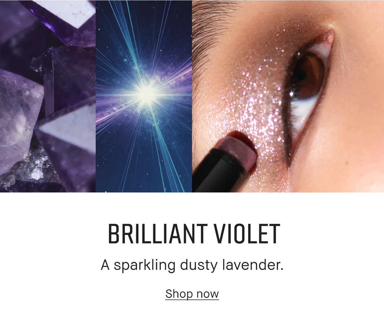 Brilliant Violet | A sparkling dusty lavender | Shop now 