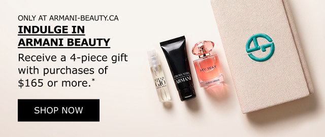 INDULGE IN ARMANI BEAUTY