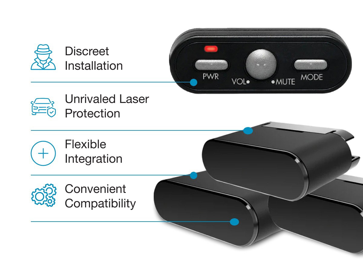 Discreet Installation Unrivaled Laser Protection Flexible Integration Convenient Compatibility