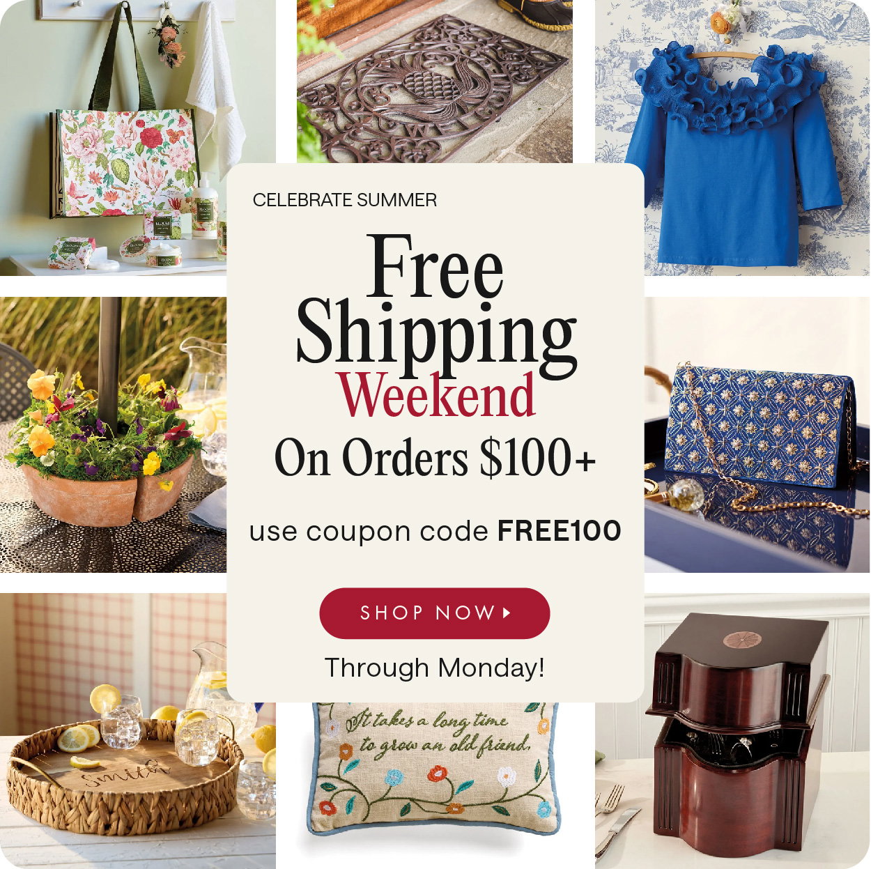 Free Shipping Weekend
