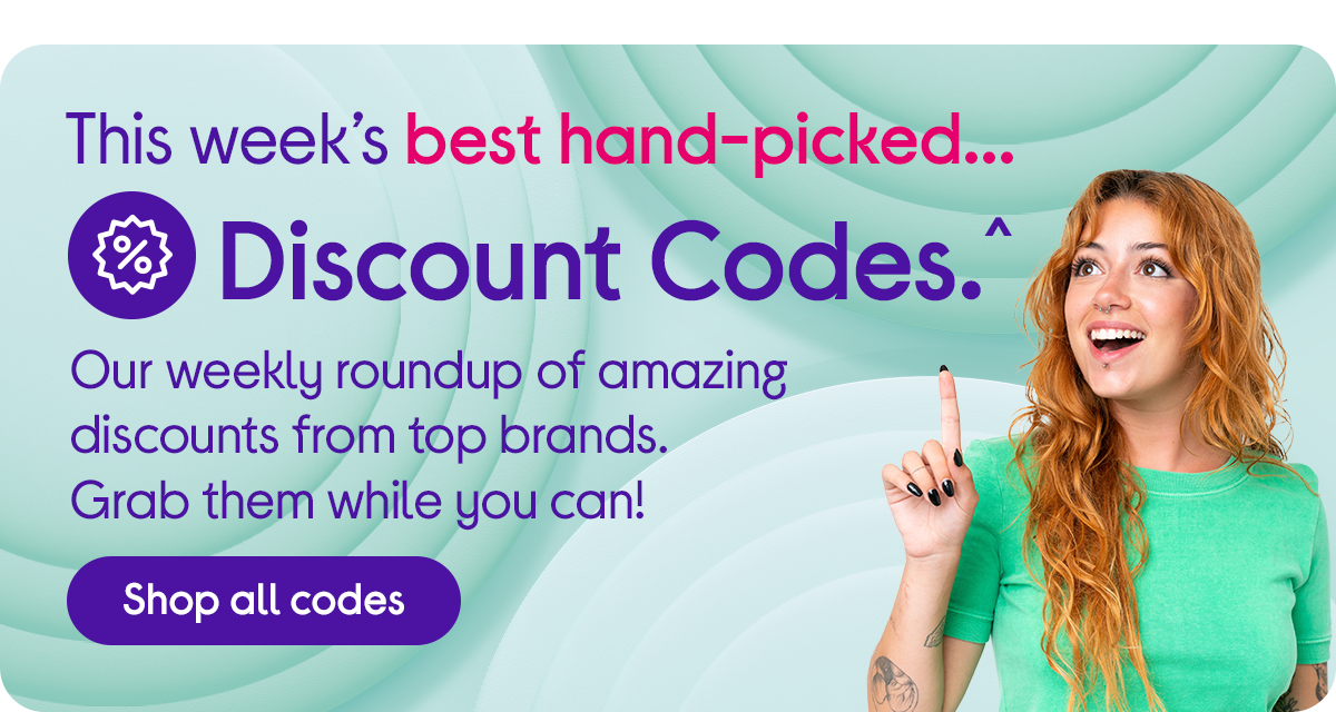 This week's best hand-picked Discount Codes