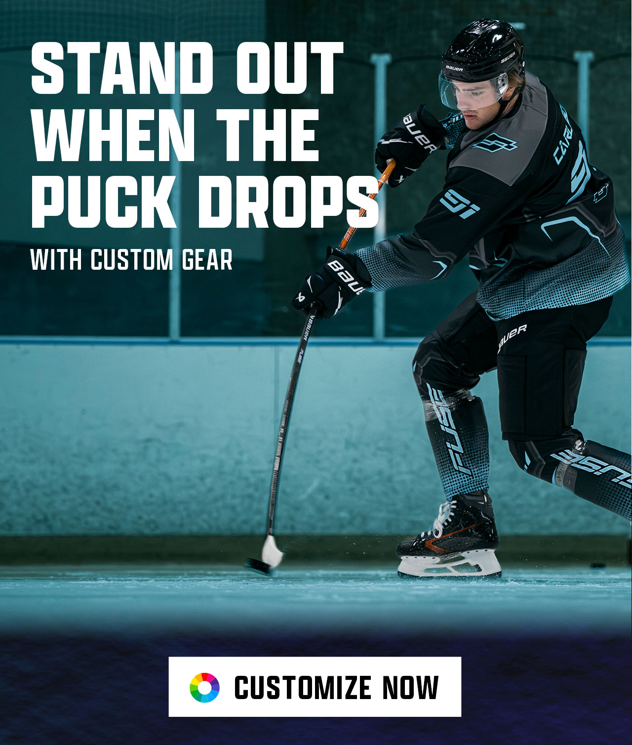 A1 - Stand Out When The Puck Drops - Customize Now