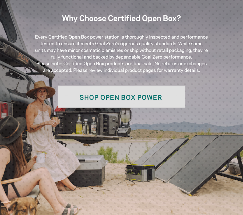 Shop Open Box
