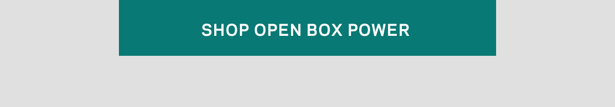 Shop Open Box Garage Sale 