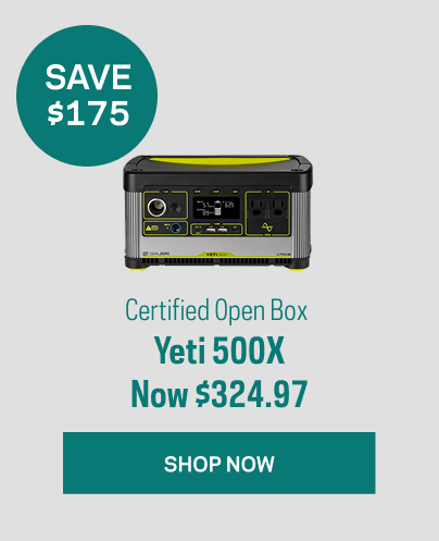 35% off Yeti 500X 